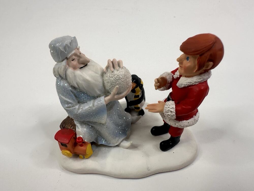 Department 56 Santa Claus Is Coming To Town I See A Bright Future Christmas